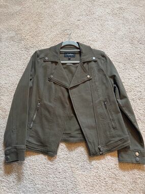 Liverpool Jeans Company Olive Green Utility Jacket